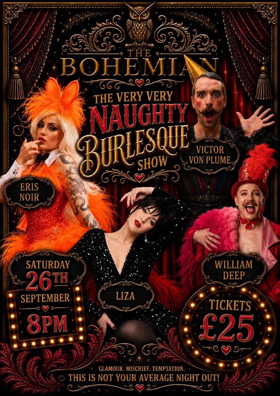 The Very Very Naughty Burlesque Show at 2 High St