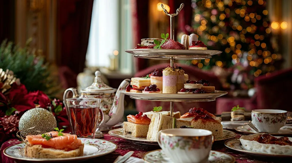 Festive Afternoon Tea at Best Western Plough and Harrow Hotel