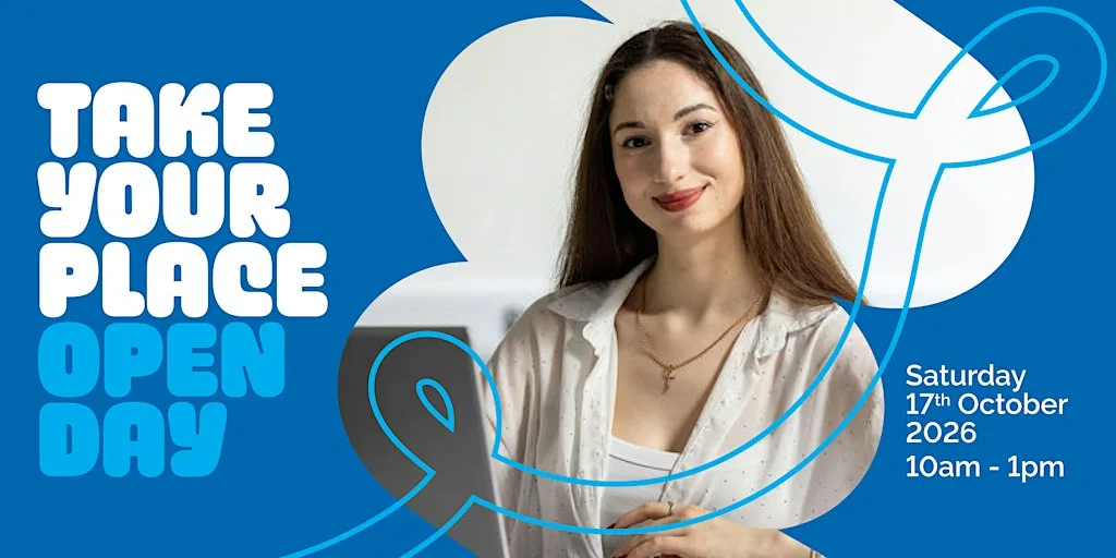 Burton and South Derbyshire College - Open Day - Saturday 17th October 2026 at Burton and South Derbyshire College