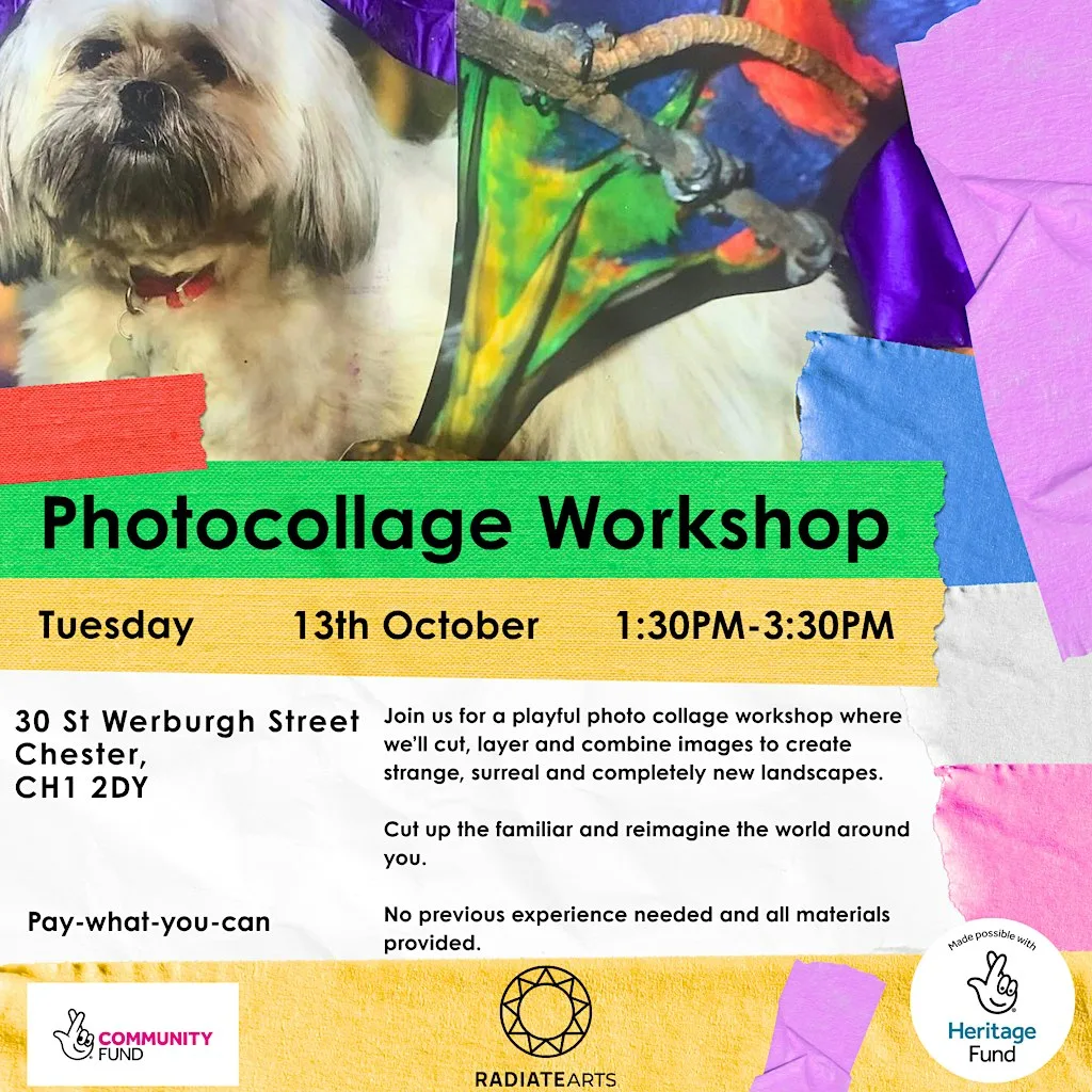 Photo Collage Workshop at 30 St Werburgh St