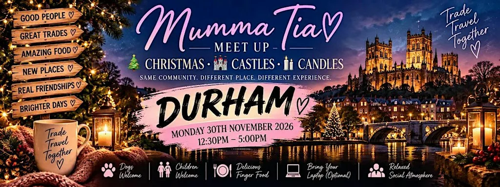 Mumma Tia Durham Meet Up | Christmas * Castles * Candles
