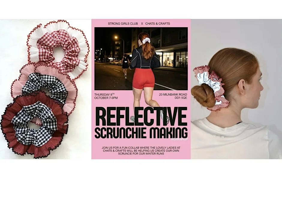 Reflective Scrunchie Making at The Mill