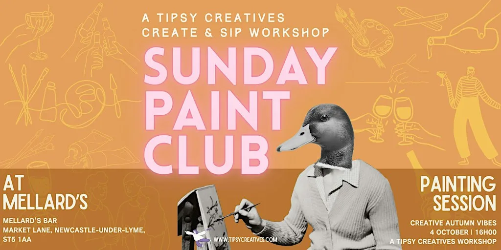 Paint and Sip (Sunday Paint Club) at Mellards Bar