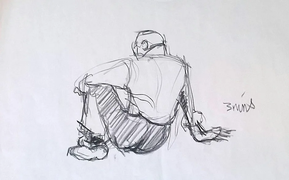 Figure Drawing with Coll Hamilton: RSA 200 at Clydebank Library