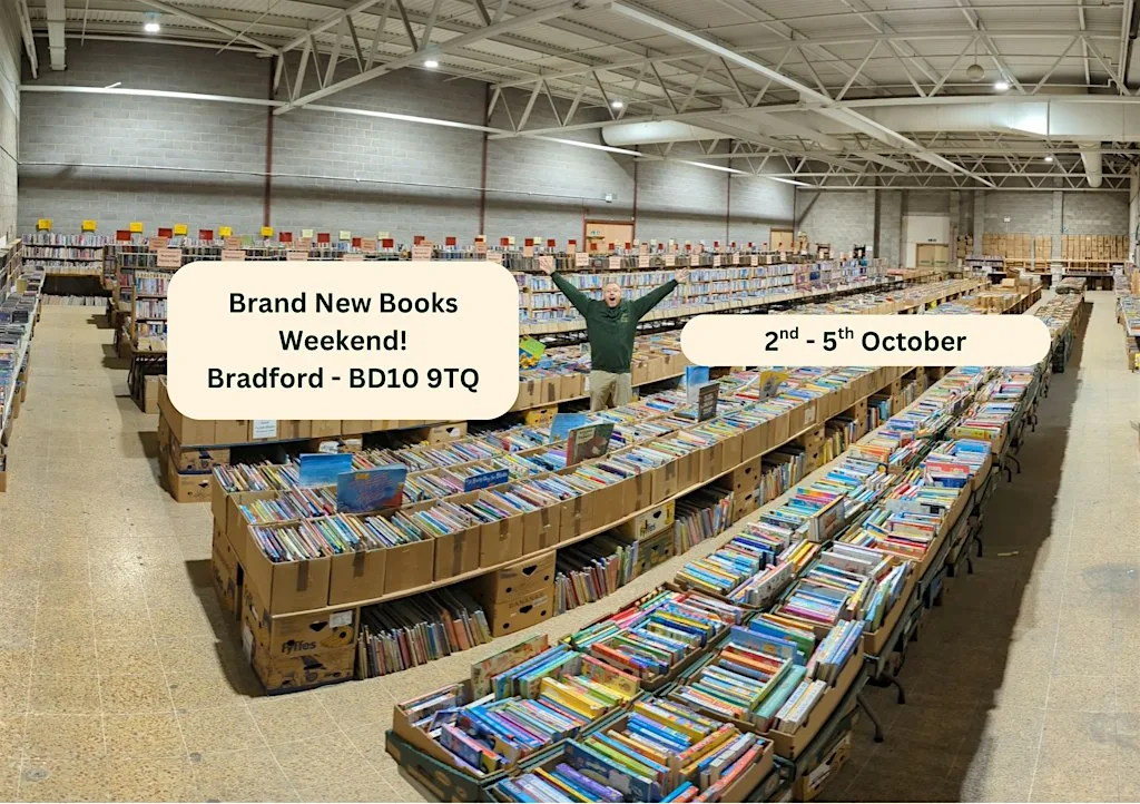 BRAND NEW BOOKS FOR £5 WEEKEND - Bradford | UKBookfest