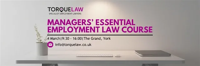 Managers' Essential Employment Law Course