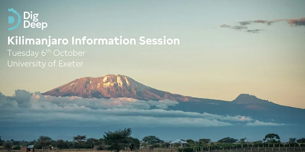 Exeter Kilimanjaro 2027 Student Information Session at Lecture Theatre C, Streatham Court