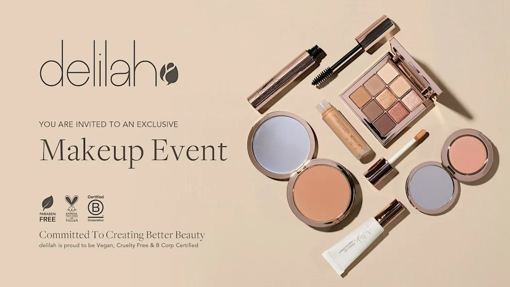 delilah Make Up Masterclass, helping raise funds for Scannappeal
