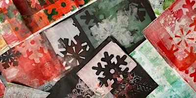 Create your own Christmas Wrapping Paper with Jenny Smillie at Clydebank Library