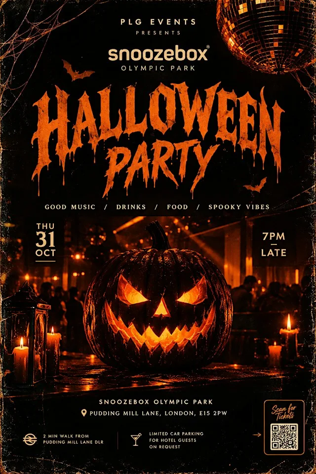 Blackout at the Box | Halloween Party | Stratford London