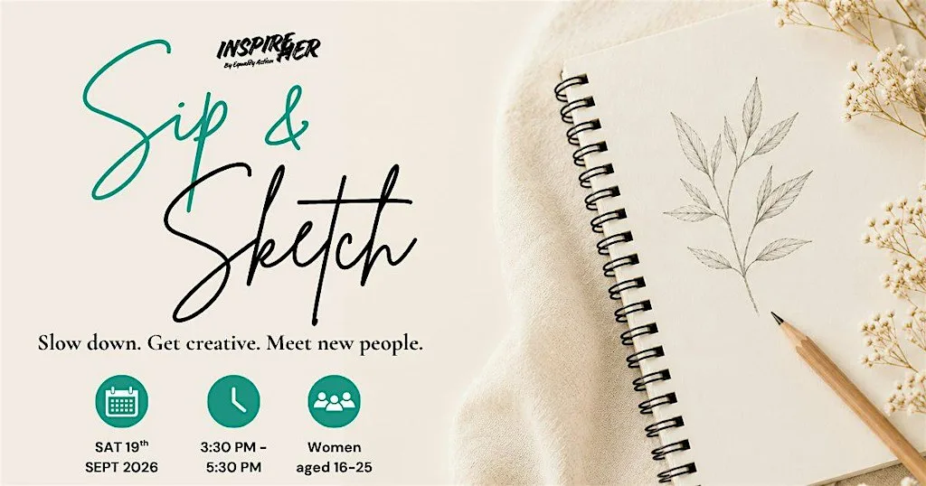 InspireHer | Sip & Sketch