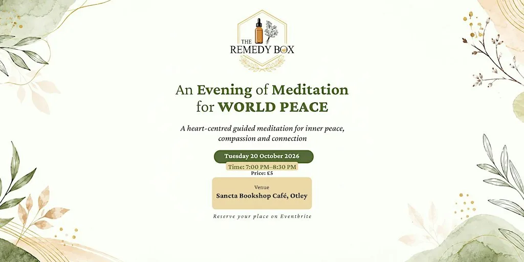 An Evening of Meditation for World Peace at Sancta Bookshop Café