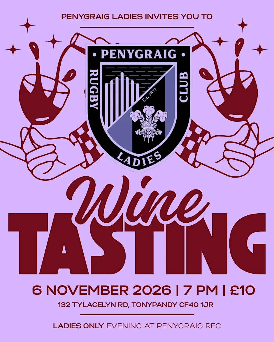 Ladies Night - Wine Tasting at Penygraig RFC
