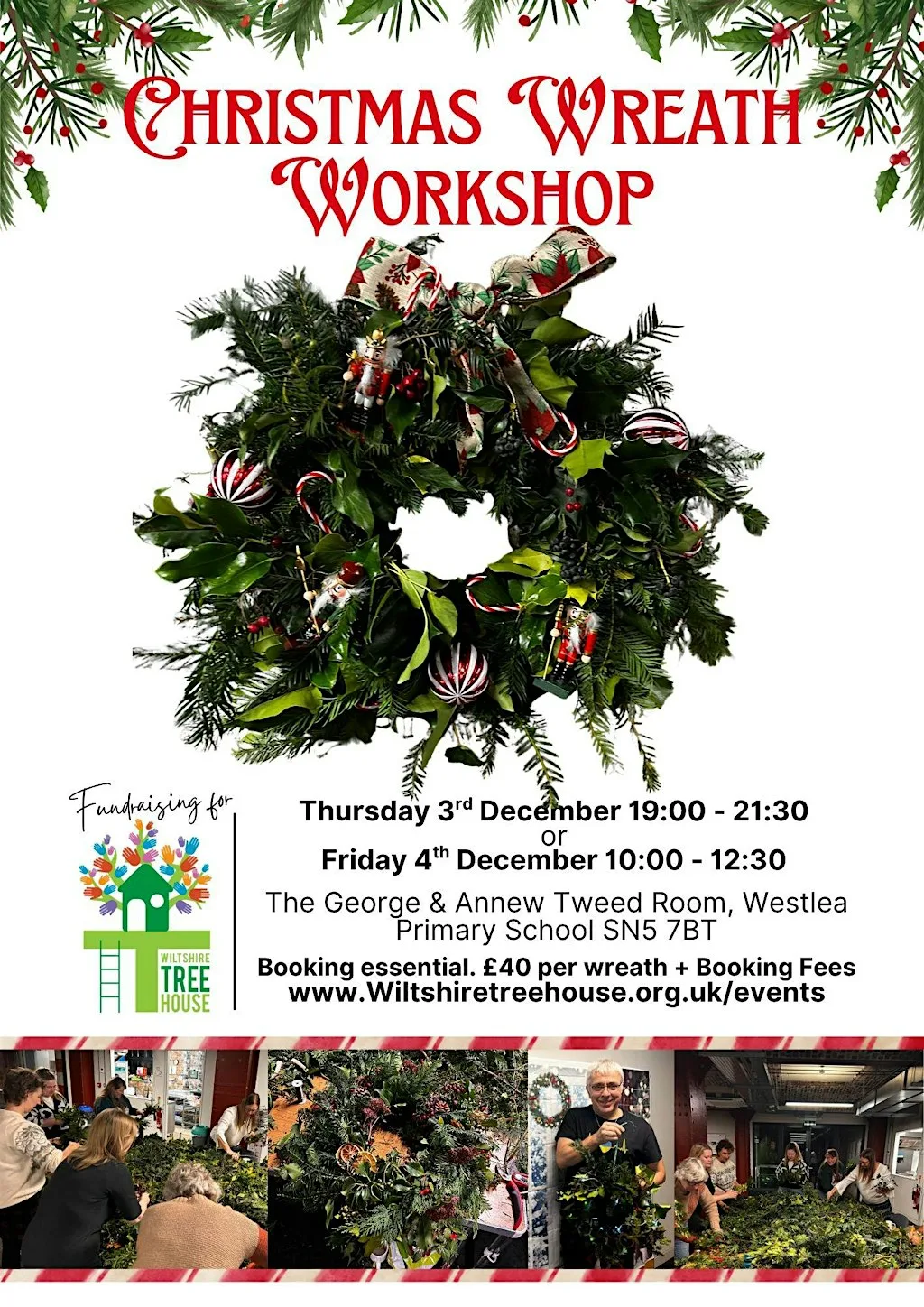 Christmas Wreath Workshop 2026