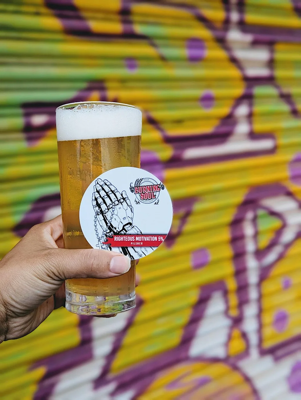 SUNDAY SERVICE Righteous Motivation Pilsner And Talk at Burning Soul Brewing