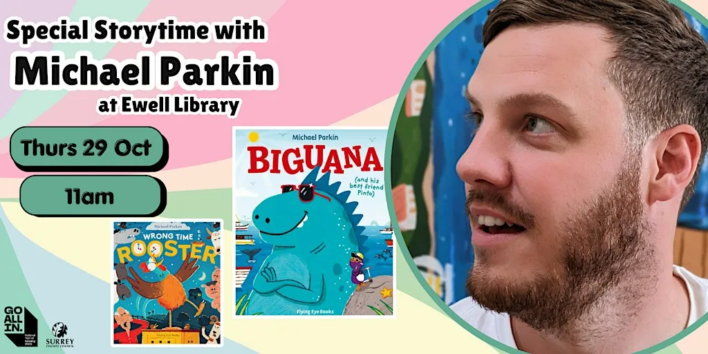 Special Storytime with author Michael Parkin