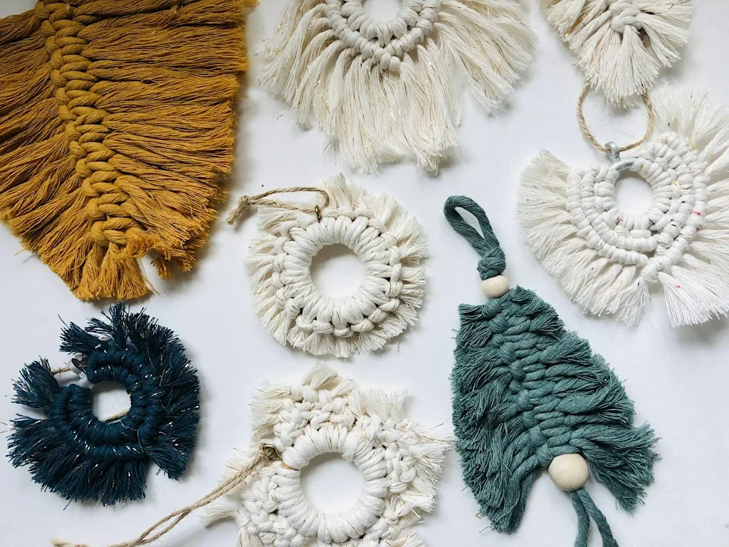 Festive Macrame at Sunny Bank Mills Gallery