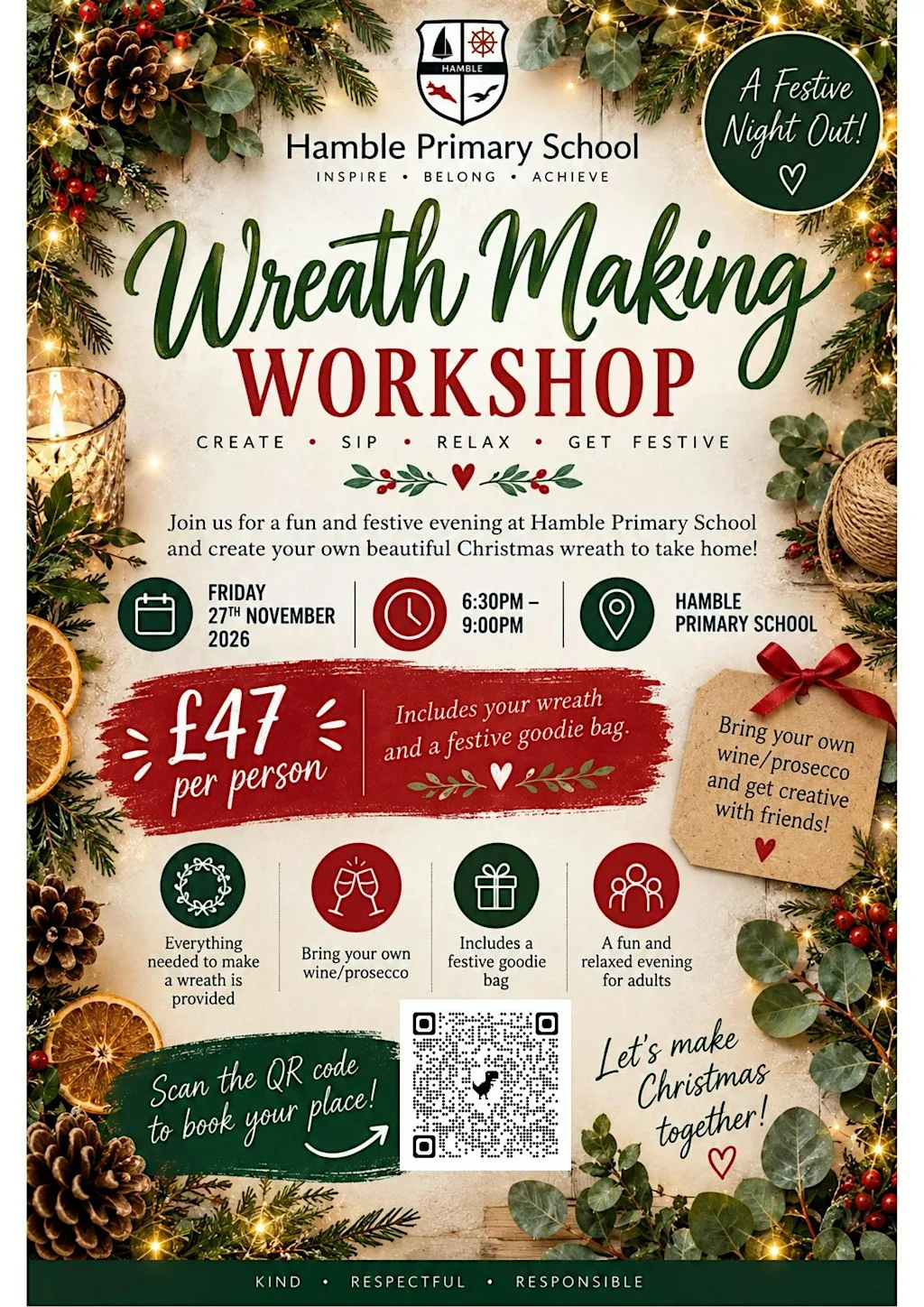 Christmas Wreath Making Workshop
