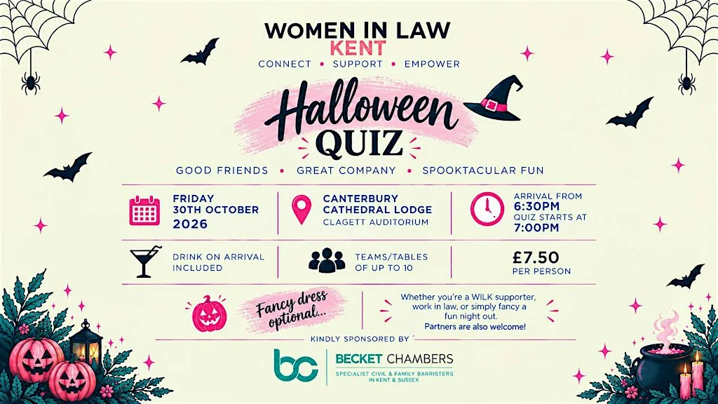 WILK Halloween Quiz at Canterbury Cathedral Lodge