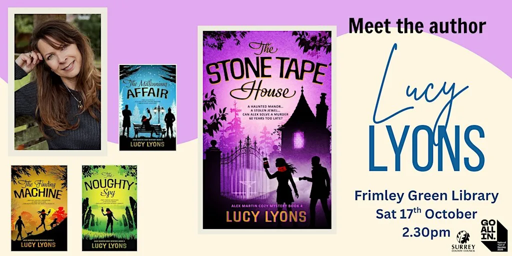 Meet the author Lucy Lyons at Frimley Green Library