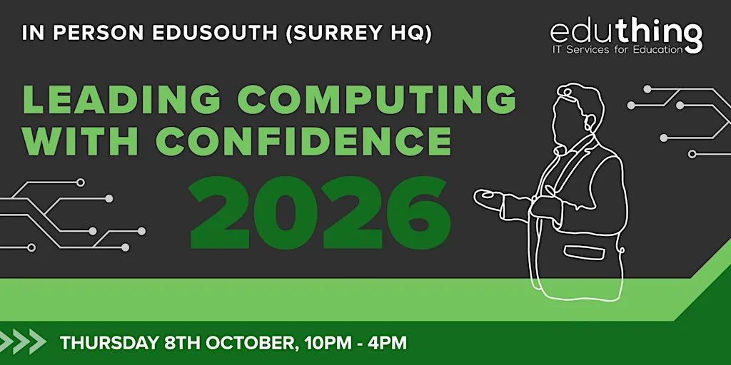 Leading Primary Computing with Confidence (In-Person, Surrey)