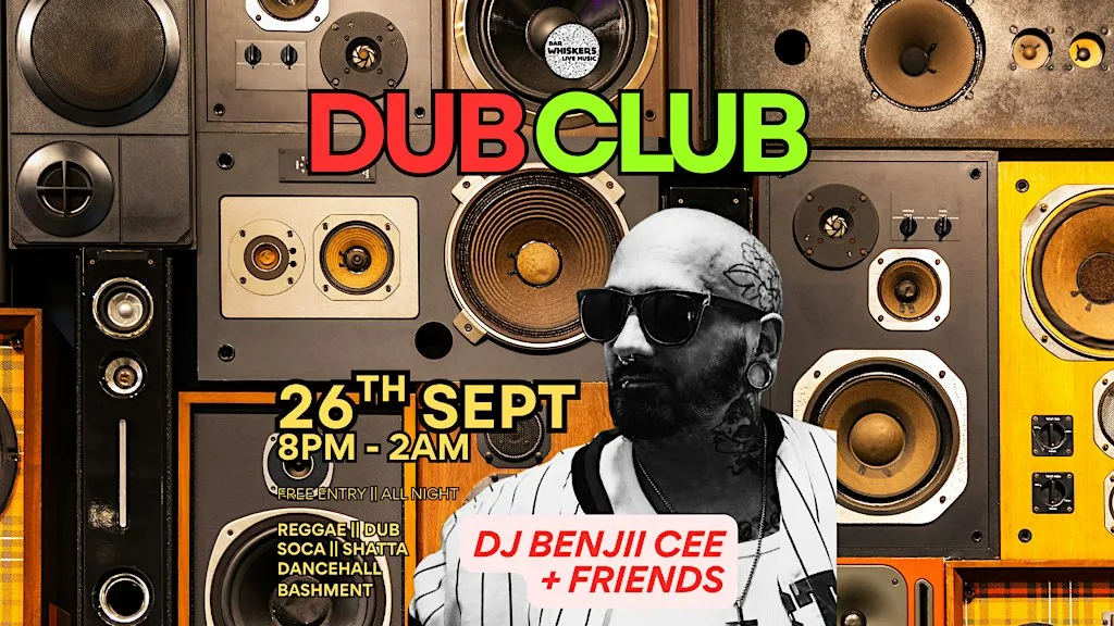 WHISKERS DUB CLUB at Whiskers Newquay