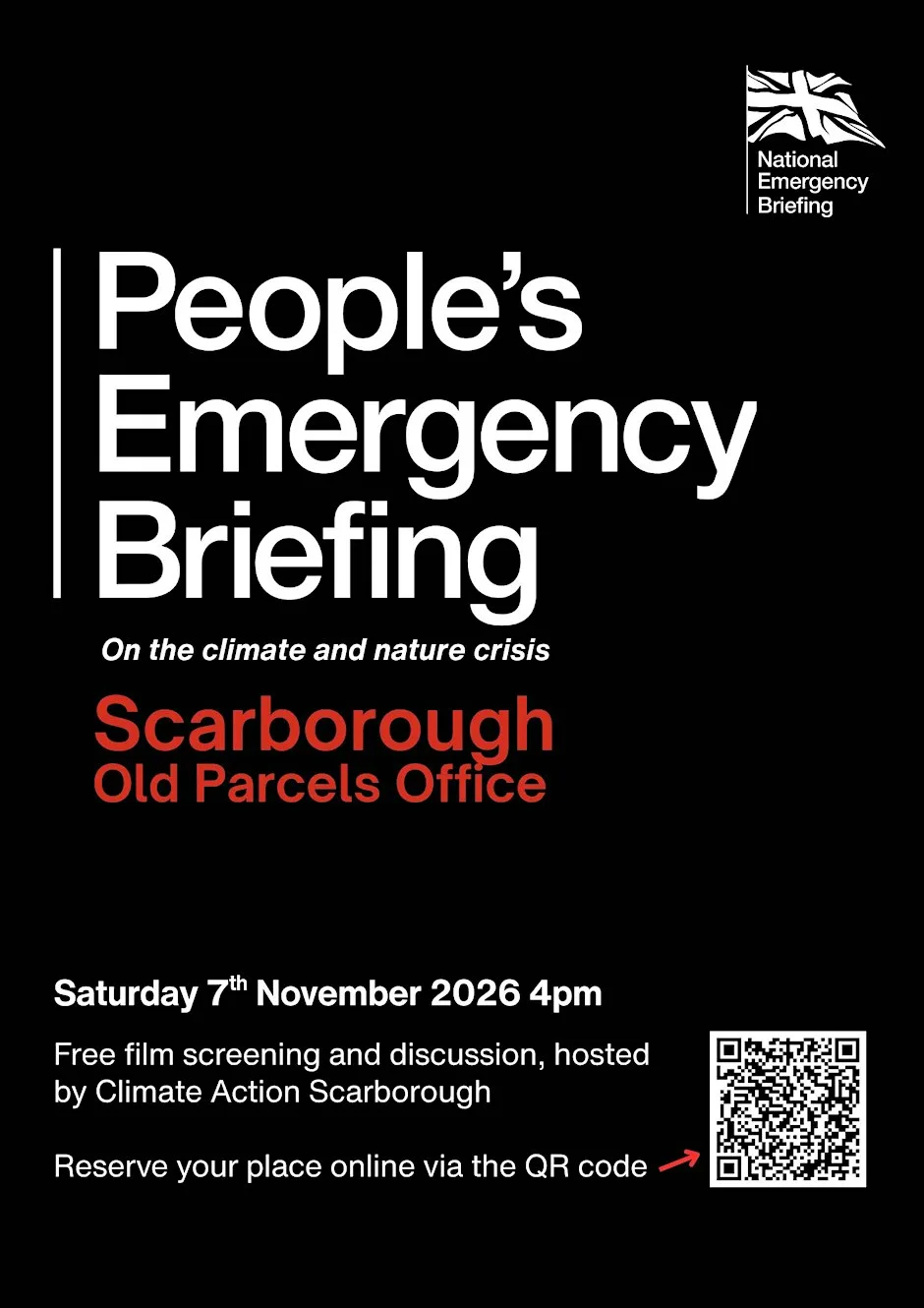 Emergency Briefing Film at The Old Parcels Office