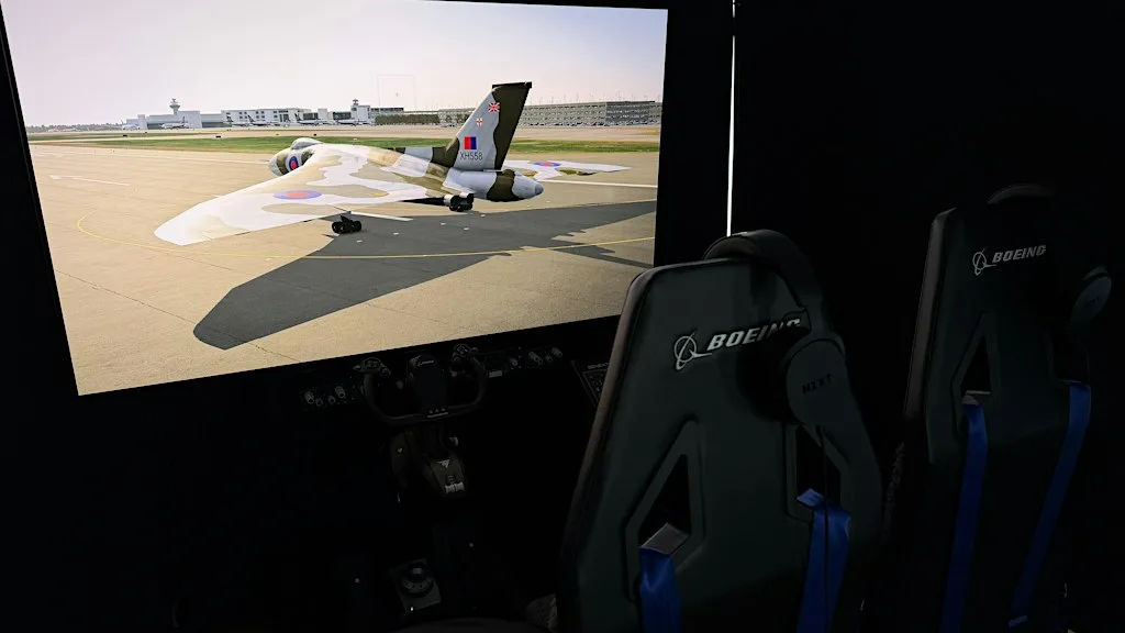 Afternoon with a Vulcan Navigator: Hear the Story, Fly the Vulcan