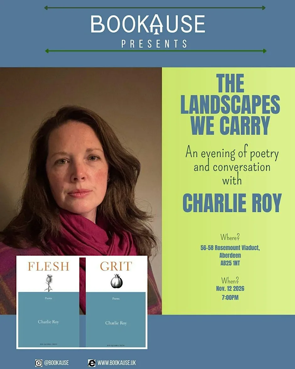 The Landscapes We Carry: An evening of poetry and conversation with Charlie at Somerville Books