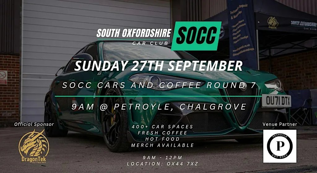 SOCC Cars & Coffee 2026 Season Finale