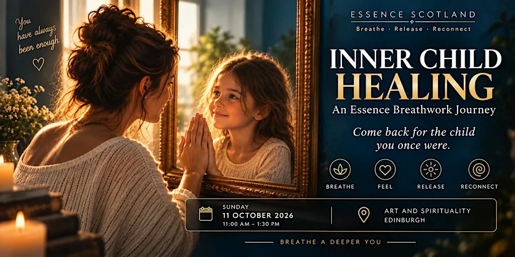 Inner Child Healing: An Essence Breathwork Journey at Art and Spirituality :Yoga, Healing, Meditation, Massage, Hire, Classes, Workshops