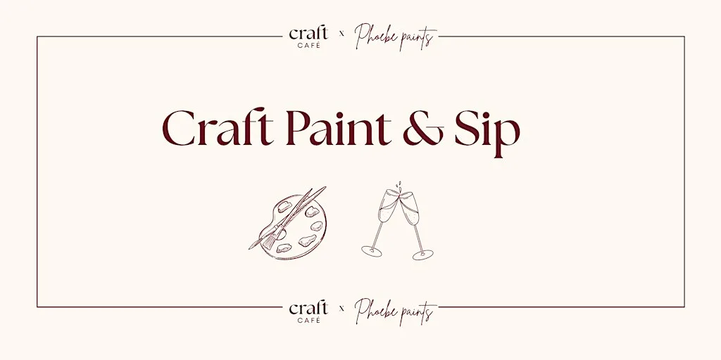 October Guided Paint & Sip | Craft Cafe x Phoebe Paints