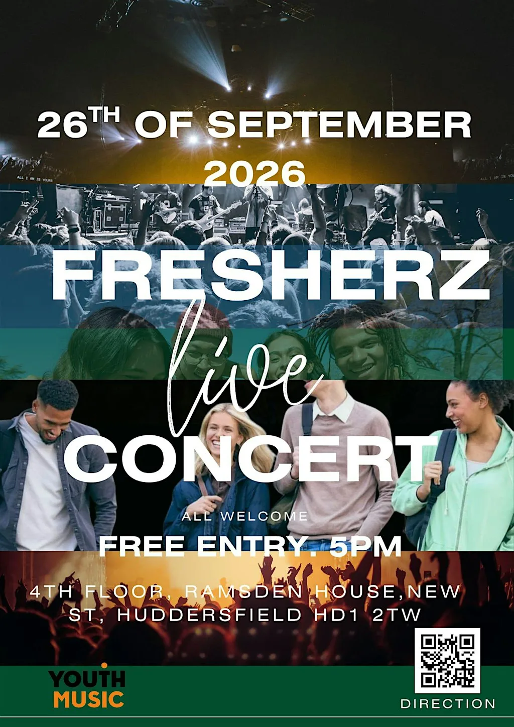 FRESHERS CONCERT 2026 at Potter's House Christian Fellowship Church Huddersfield