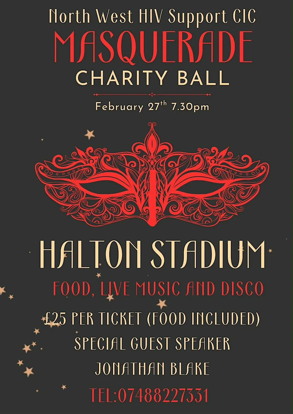 Charity Masquerade Red Ball