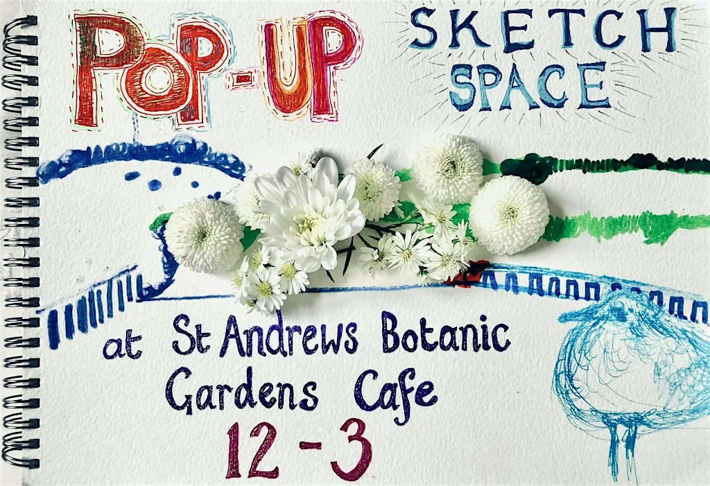 Relax and Sketch at St. Andrews Botanic Garden Visitor Centre Cafe