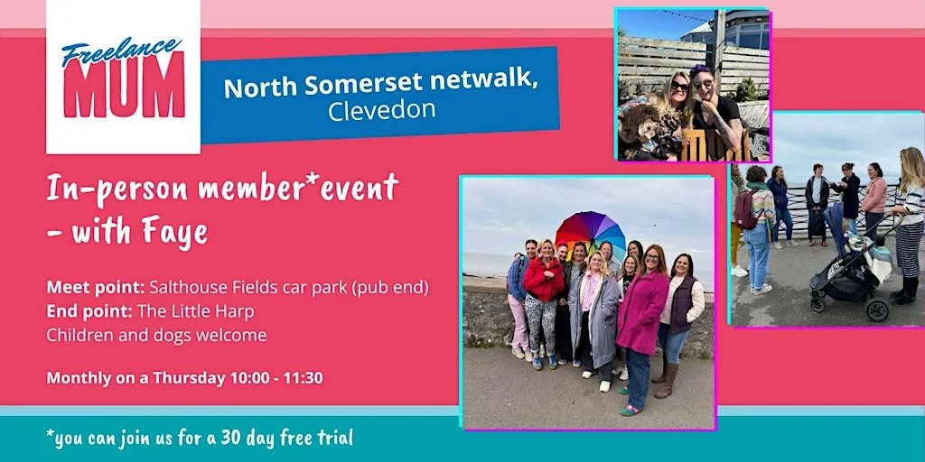 Freelance Mum Netwalk North Somerset: Business Networking