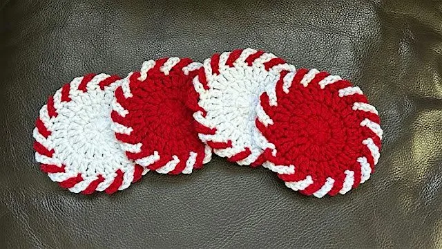 Beginner Crochet Workshop - Christmas Coasters