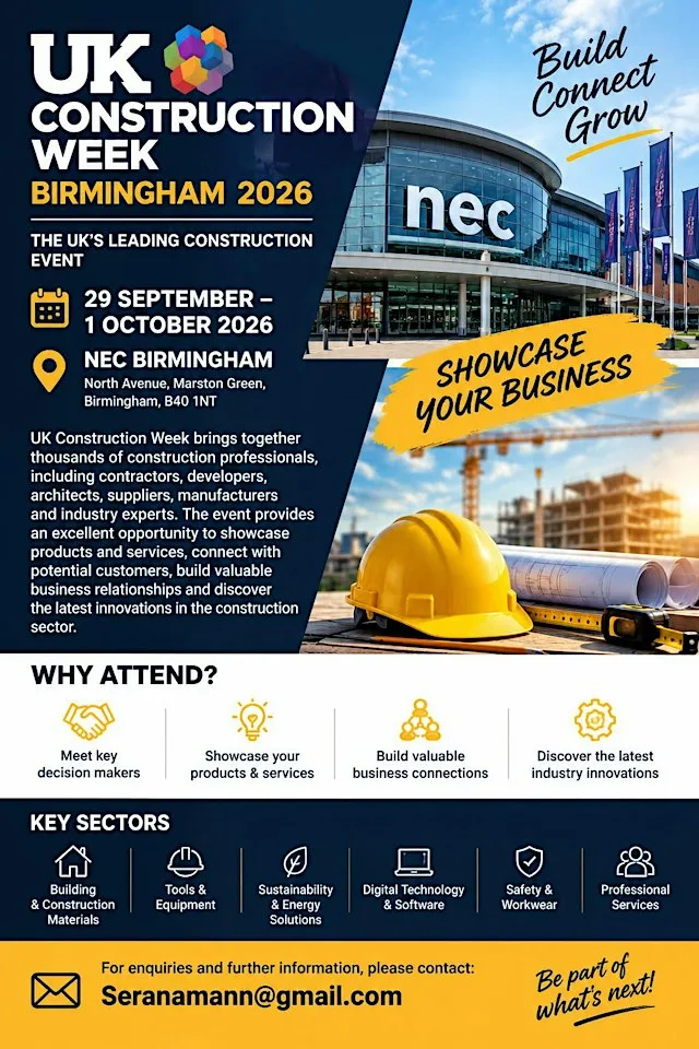 UK CONSTRUCTION WEEK BIRMINGHAM at National Exhibition Centre