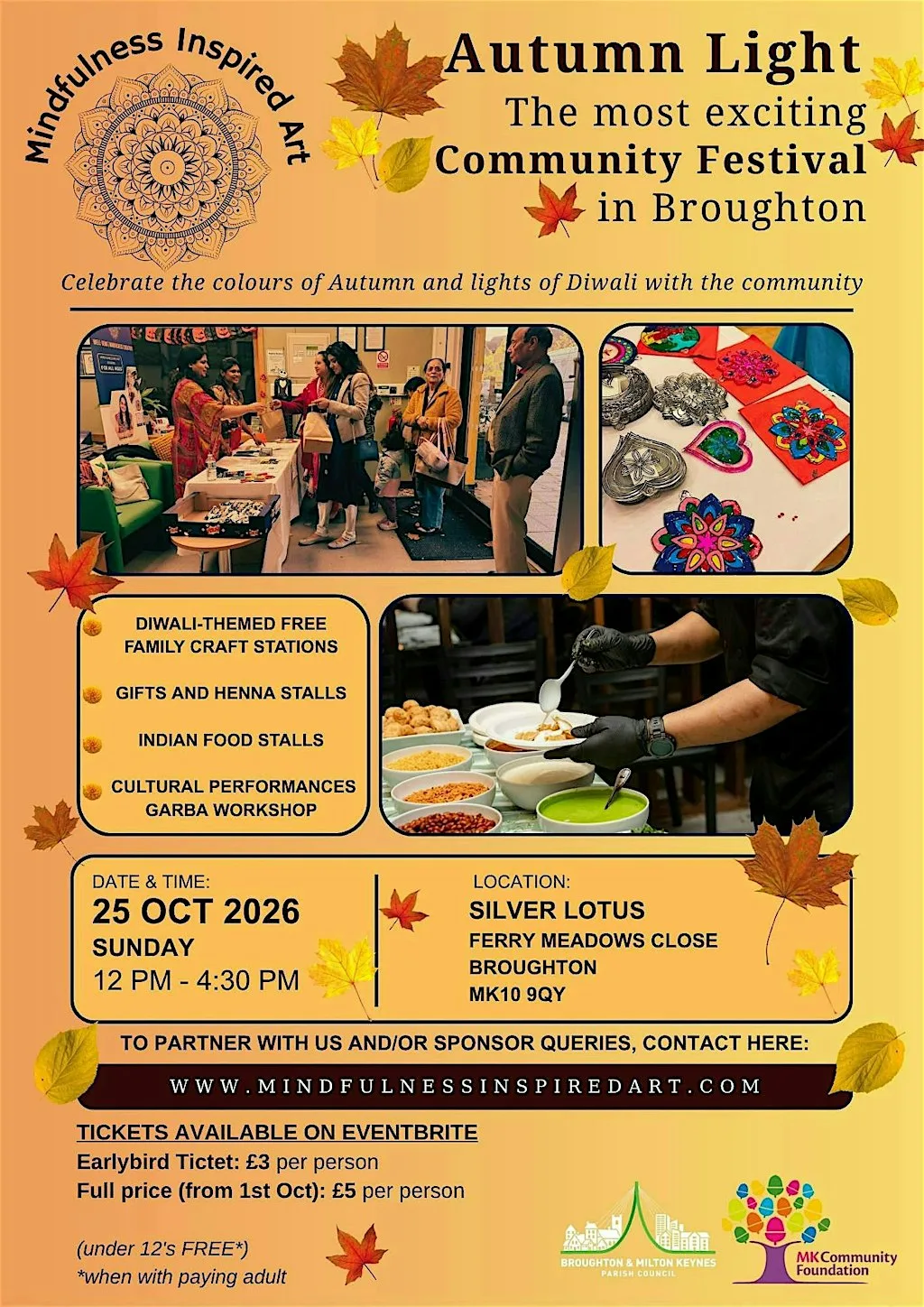 Diwali 2026 - Autumn Light - Community Cultural Festival in Milton Keynes