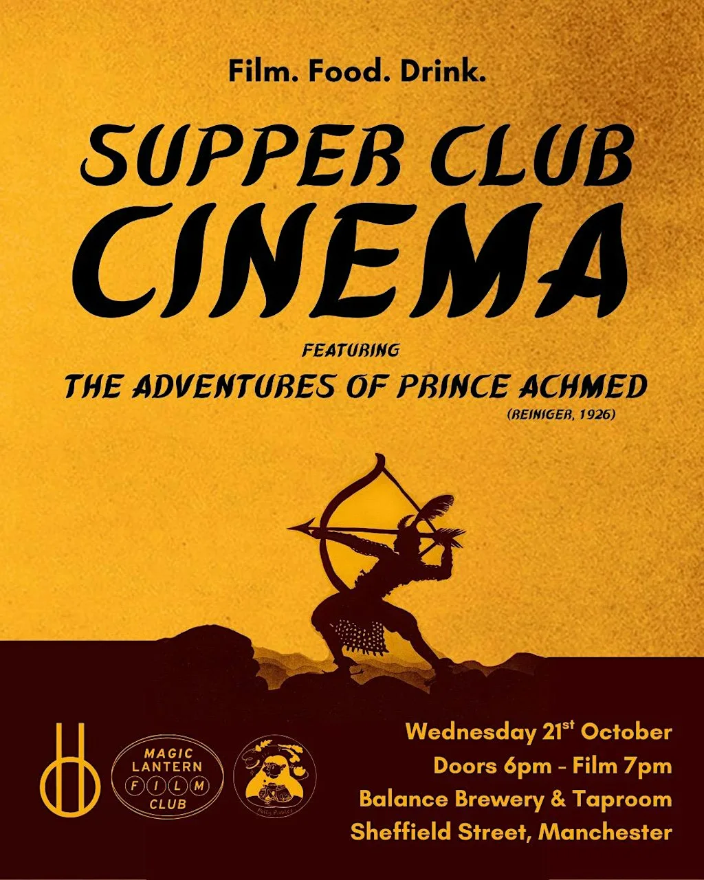 Supper Club Cinema Presents..