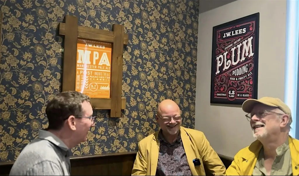 Manchester Scene Stories - Graham Massey and Graham Clark at Piccadilly Central