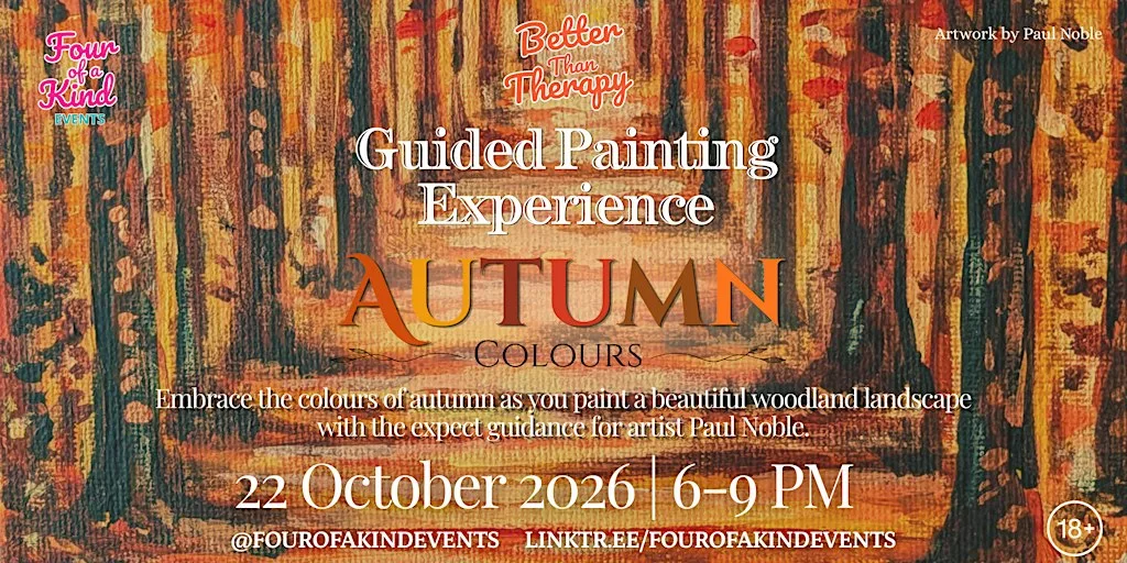 Better than Therapy: Guided Painting Experience — Autumn Colours at Little Picardy