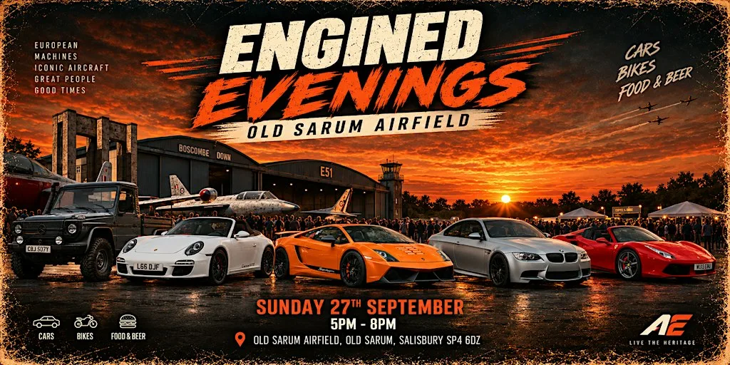 Engined Evenings - Italy vs Germany at Old Sarum Airfield