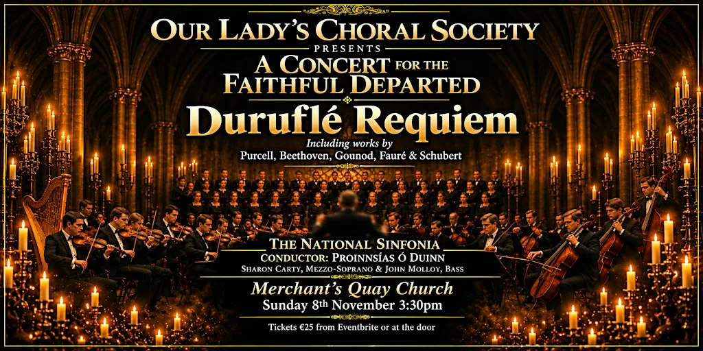 A prèmiere concert for the Faithful Departed – Duruflé Requiem `