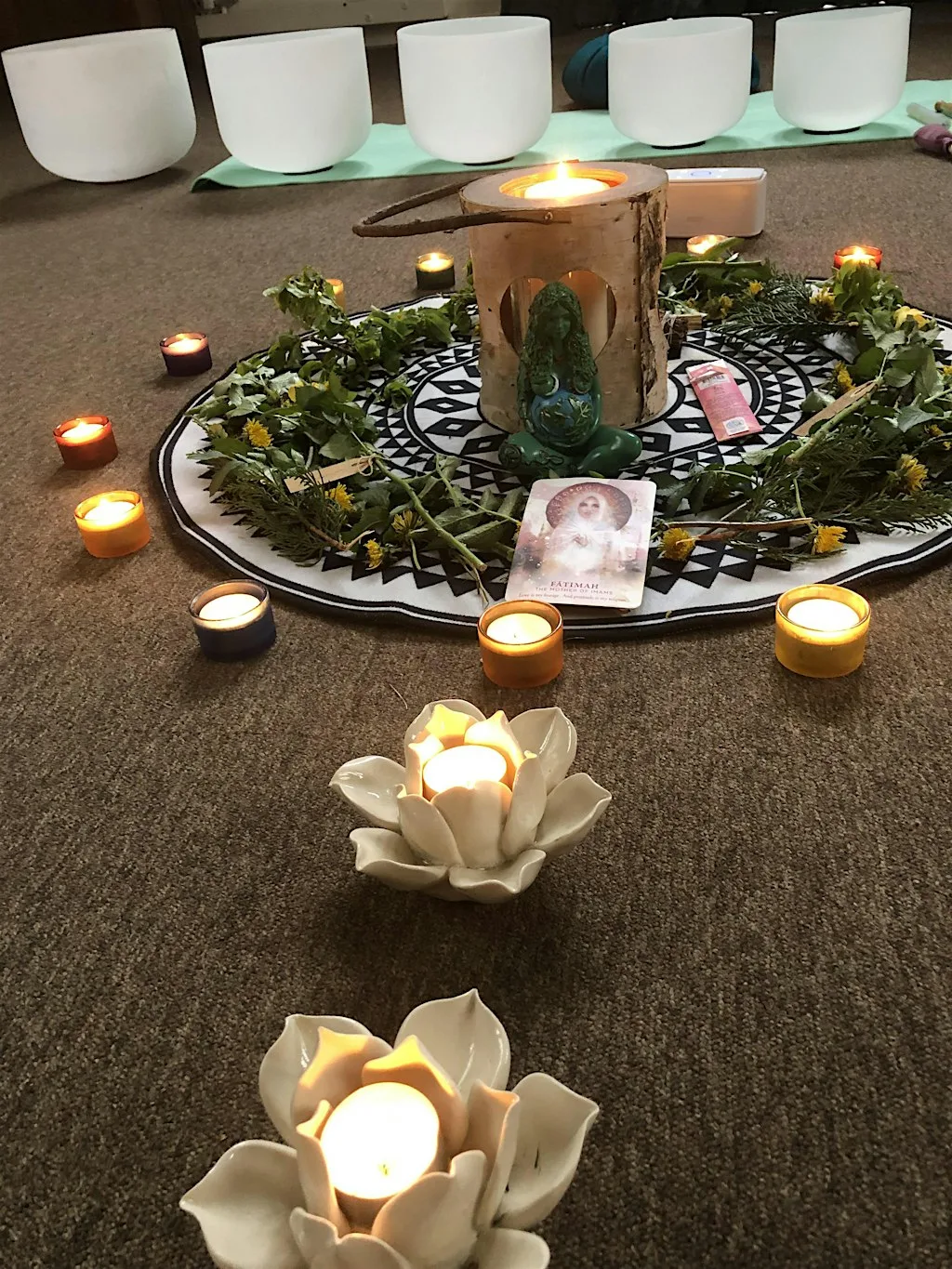 Women only breathwork sound bath at Friends Meeting House