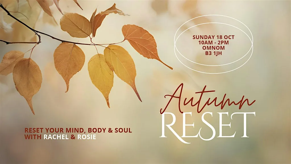 Autumn Reset Retreat Day: Meditation, Qigong, Sekhem Energy Healing at OMNOM Birmingham