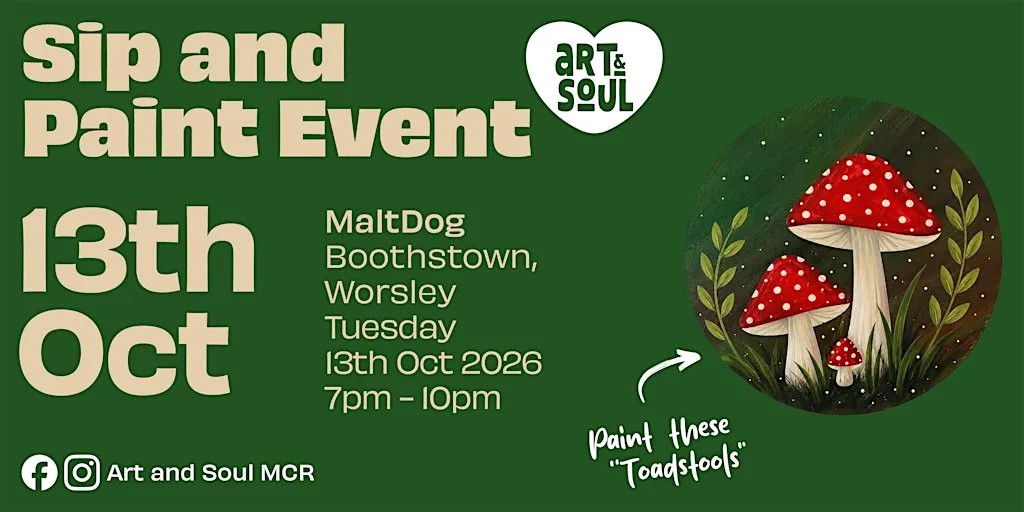 Sip and Paint Event at MaltDog, Boothstown, Worsley at MaltDog Boothstown