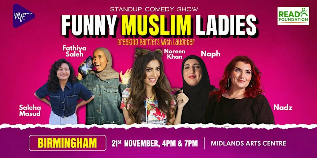 Funny Muslim Ladies Standup Comedy Show Birmingham