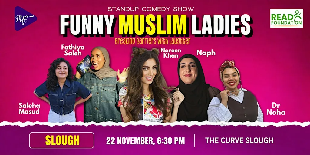 Funny Muslim Ladies Standup Comedy Show Slough