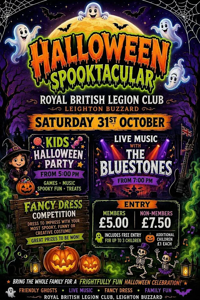 RBL LB HALLOWEEN SPOOKTACULAR at RBL Bossard Hall